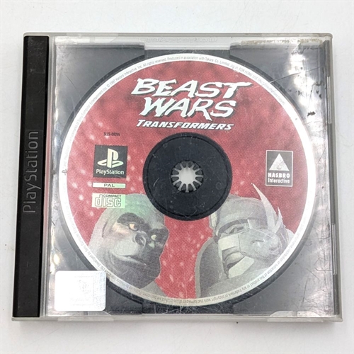 Beast Wars - Front Cover Insert og Manual Mangler - PS1 (B Grade) (Genbrug)